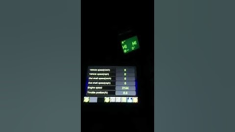 Nanocom Aut.gearbox ecu input