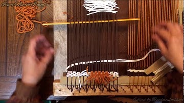 HANDWOVEN TAPESTRY~ GHIORDES KNOT TECHNIQUE by IRMA MURNI ISMAIL