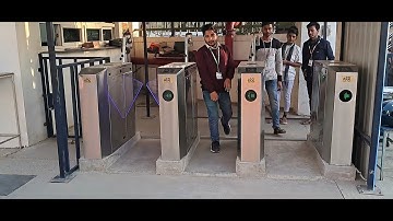 Physical Access Control System #flapbarrier  with face attendance machine @esslsecurity-z2n