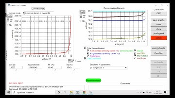 Session 19: Hysteresis in perovskite solar cell, simulation in SCAPS