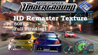 Need For Speed Underground ~HD Remaster Texture & True 60FPS | PCSX2 1.7.3519 | PS2 Full Blending PC screenshot 5