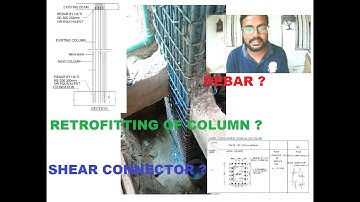 RCC Jacketing of Column ! Strength Improvement ! Rebar ! Section Increase ! Shear Connector ! OBD