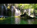 Heavenly Waterfall : Beautiful Waterfall and Soothing Music ❤