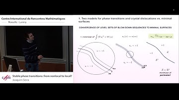 Joaquim Serra:  Stable phase transitions: from nonlocal to local