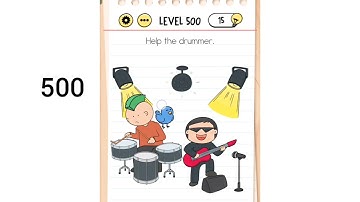 Brain Test Level 500 Walkthrough