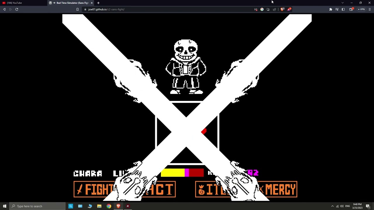 Bad Time Simulator - Sans Fight 