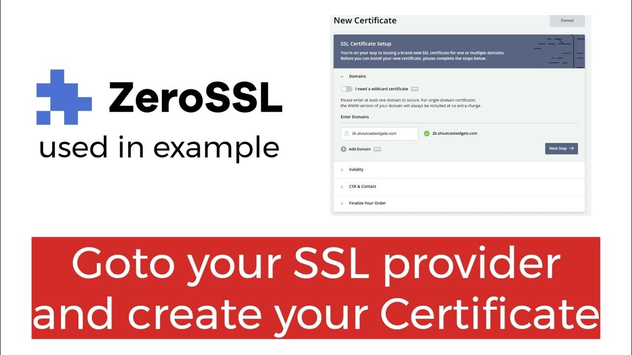 How to set up custom listen urls and install a certificate in Media