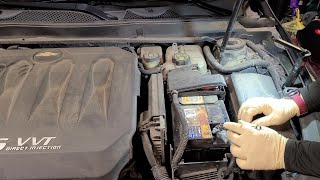 2014 Chevy Impala LTZ battery replacement