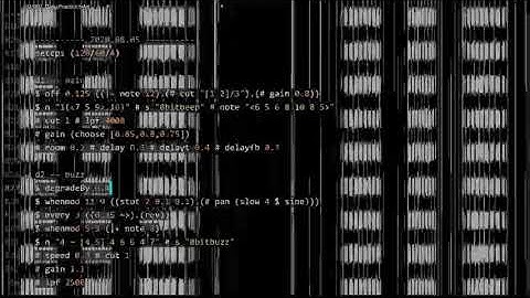 TidalCycles Daily Practice 20200805