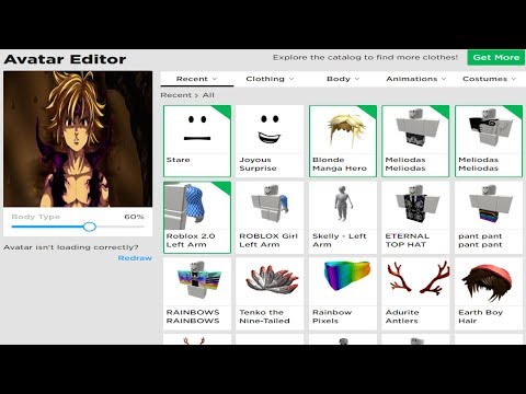 How To Make Meliodas In Roblox Youtube - top como virar o meliodas com 10 robux no roblox youtube