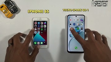 | iPhone 6s | Vs | Tecno Spark Go 1| Speed Test | Comparison | 2024 |