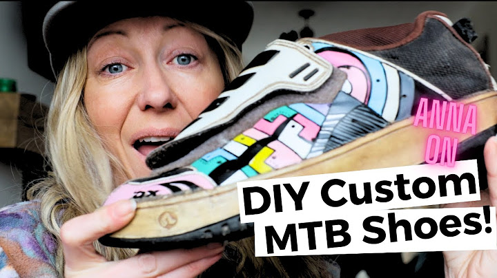 I Painted My 20yr-Old MTB Shoes!