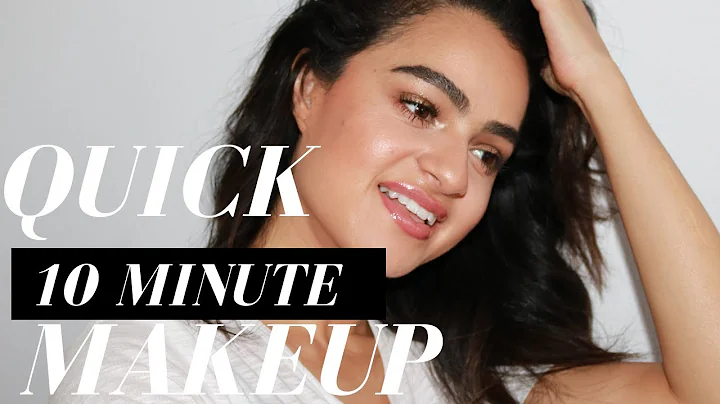 MY FEEL GOOD 10 MIN MAKEUP | GRWM