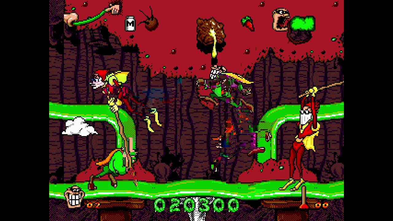 [TAS] Genesis Boogerman: A Pick and Flick Adventure by Kiske in 