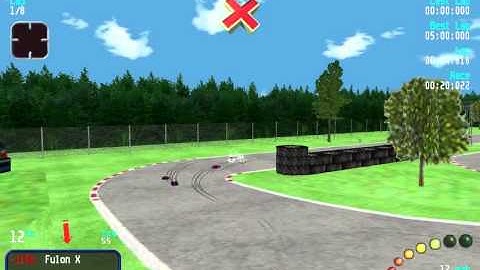 Re-Volt Custom Track Leisure Park GP by Kipy, Track View