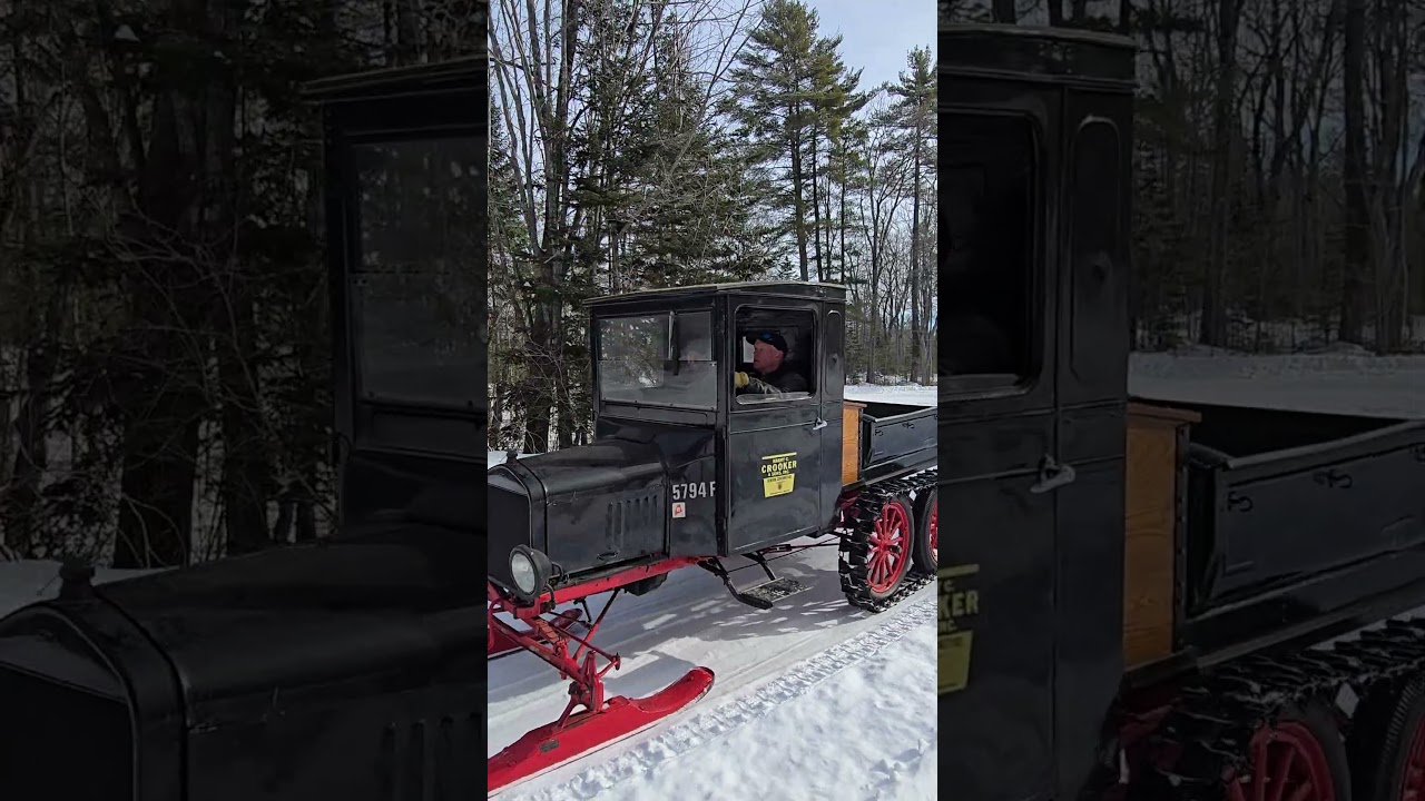 1927 Ford TT Snowmobile #shorts
