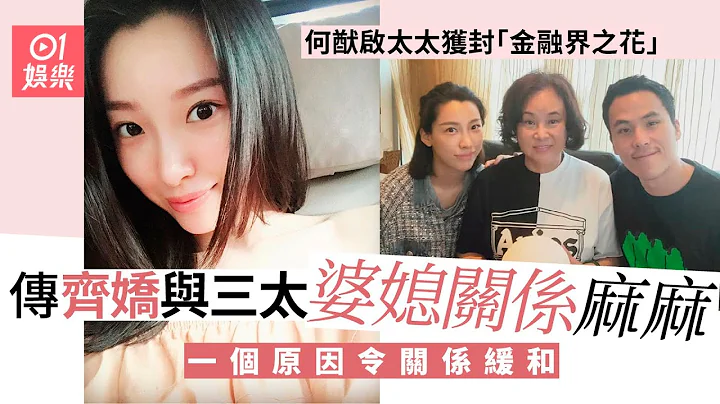 何猷启太太齐娇非出身名门望族　来自内地有“金融界之花”称号 - 天天要闻