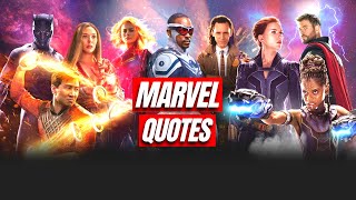 Top 15 Best Marvel Quotes Must Read || Best MCU Quotes