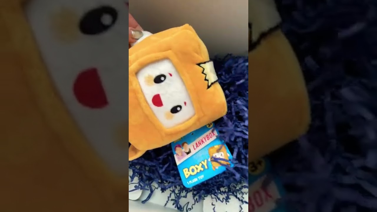 Lankybox Boxy from the Junkyard Plush! 