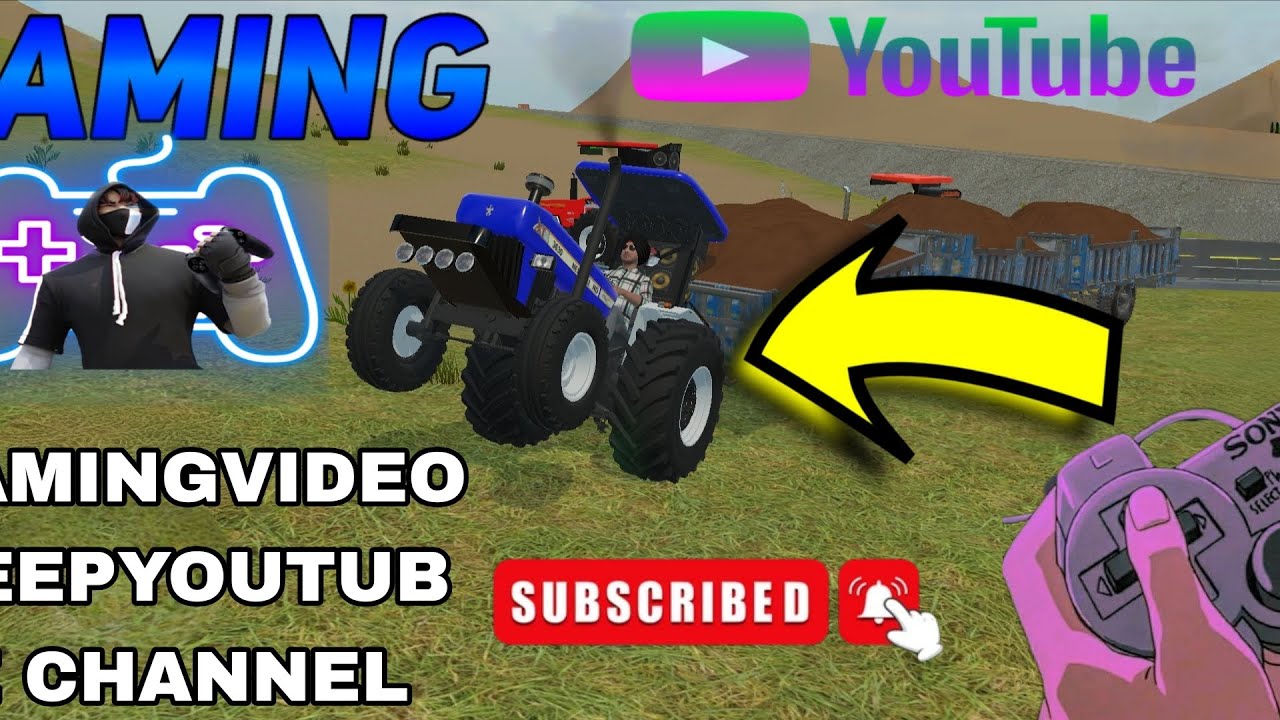 tractor gamingvideo indianwheels stunt 2026 gamingvideo trolibhari hui 3troli newgaming videotractor