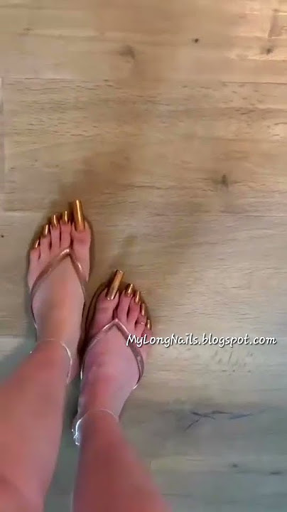 Kuku kaki super panjang alami TheLongNailQueen - 1