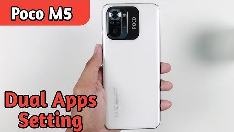 How To Enable Dual App In Poco M5, Create Dual App In Poco M5, How To Enable Colon App In
