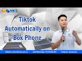 Tiktok automatically on Box Phone Farm | Million Tools AI