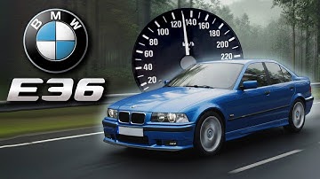 BMW E36 3 Series Acceleration Battle | From 318tds to Alpina 4.6