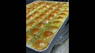 بقلاوة تركية فوق الوصف 😍🥺 #بقلاوة #حلويات #baklava #shorts