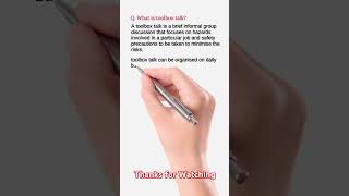 What is Tool Box Talk