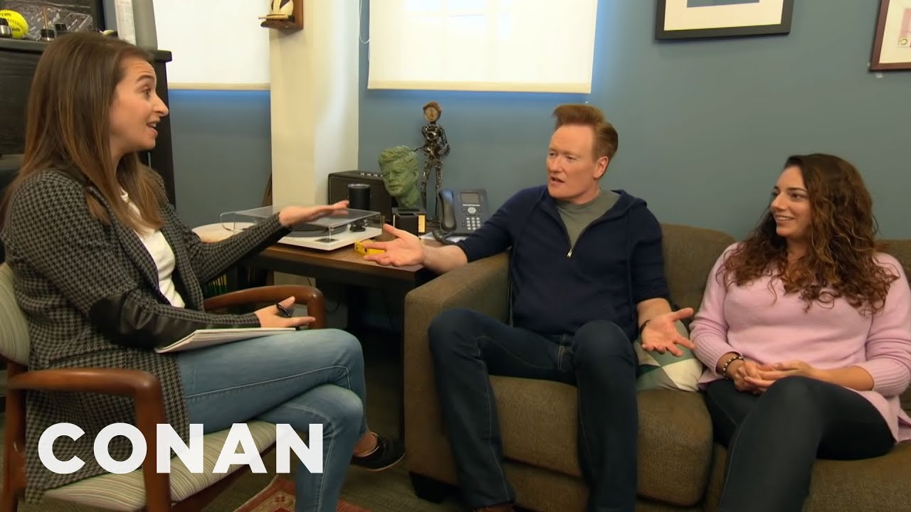 Conan & Sona Meet With Human Resources - CONAN on TBS
