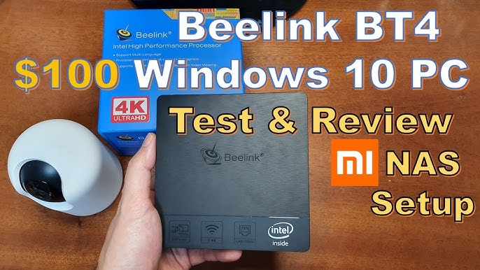 Beelink T4 Pro Intel Apollo Lake N3350 Windows10 Mini PC 2*HD-MI Display  Computer Win10 HTPC