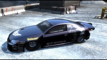 Gta iv Scion TC Drag (NFS SHIFT 2) crash testing hd