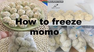 How to freeze/store momo nepalifood nepalistyle screenshot 3