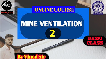 GATE Mining 2022||MINE VENTILATION PART 2||Mining gyan