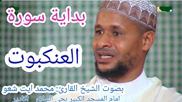 قراءة طيبة من صلاة العشاء خلف الشيخ القارئ :محمد ايت شعو إمام وخطيب المسجد الكبير بحي السلام _اكادير