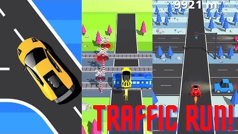 Completed 100 levels in Traffic run 🥵 | Android, ios |  Car Traffic Run