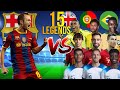 Inesta 🆚 Country Legends🔥(Neymar,Pele,Ronaldo,Kane,Dembele,Muller,Fernandes)💪