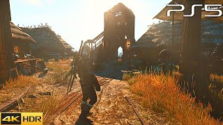 The Witcher 3 Next Gen Update Gameplay (PS5 HDR) [4K 60FPS]