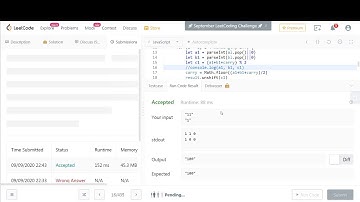 LeetCode Javascript #67 Add Binary (No Audio)