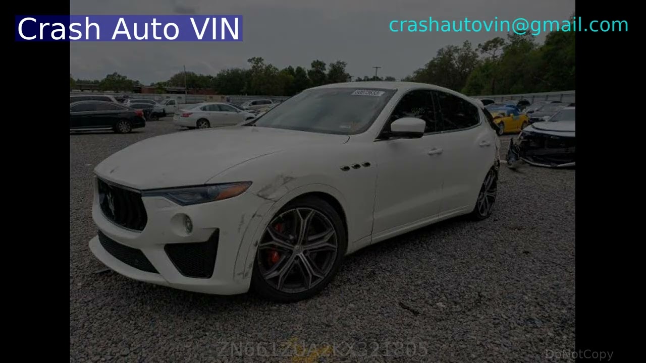 ZN661ZUA2KX321805 Maserati 2019 Levante - YouTube