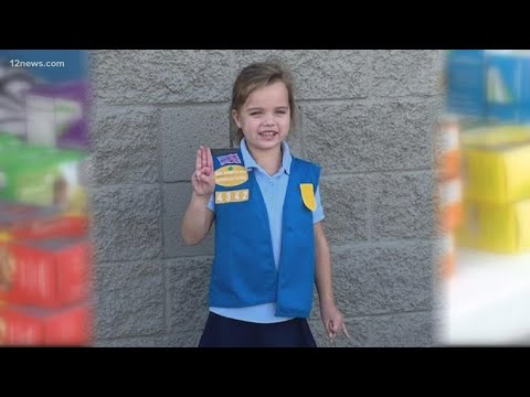 Valley Girl Scout perfects her sales pitch as changes are made to how cookies are sold