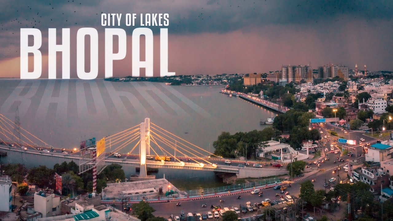 bhopal - the city of lakes | cinematic drone shots | 4k - youtube