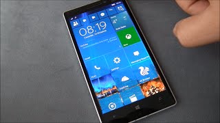 Windows 10 Mobile Build 10512 - Lumia 930 - Tour