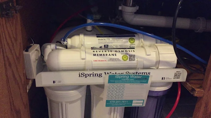 Review of the ISPRING 5-Stage 75 GPD Reverse Osmosis Filter System (Model RCC7)w