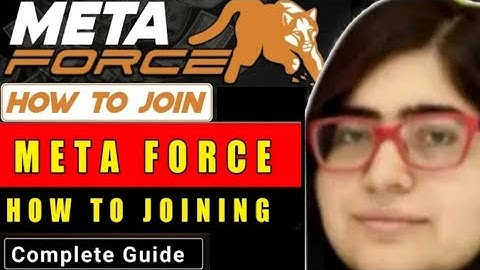 HOW TO JOIN METAFORCE | METAFORCE JOINING PROCESS