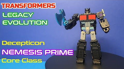 Transformers NEMESIS PRIME Legacy Evolution Core Class