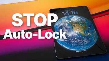 iPad: Stop Screen From Turning Off Automatically