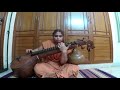 Brochevarevare  raga sriranjani  veena rendition