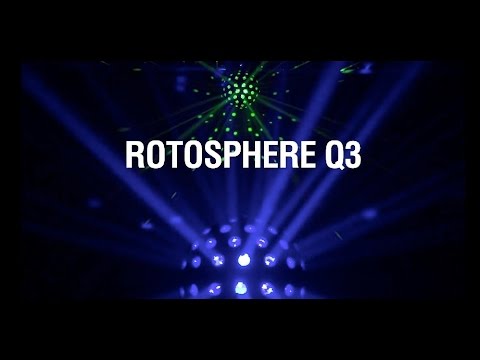 Chauvet DJ Rotosphere Q3 High Power LED Mirror Ball Simulator